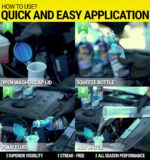 AUTO SPA Car Windshield Washer Fluid Liquid - 1LTR | Easy Mix Concentrate | Improves Night Vision | Crystal Clear Visibility For Long Drives | International Quality Standard | Anti-Freeze Properties - Image 6