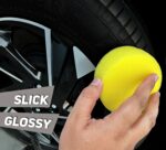 AUTO SPA Tyre Dresser Spray Polish 500mL - Easy to use | Zero dust Attraction | Renew Faded tyre | Non-Greasy | Gives Long Lasting Wet Black Shine, Resists Dirt and Prevents Cracks - Image 3
