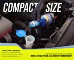 AUTO SPA Windshield Washer Fluid For Car Liquid -150ML (Only 10ML Enough For 1LTR Tank) 3X Concentrated Glass Cleaning Additive | Smooth Wiper Action & Anti-Haze Night Vision | Perfect for Long Drives - Image 4