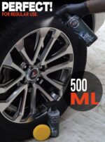 AUTO SPA Tyre Dresser Spray Polish 5L - Easy to use | Zero dust Attraction | Renew Faded tyre | Non-Greasy | Gives Long Lasting Wet Black Shine, Resists Dirt and Prevents Cracks - Image 4