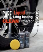 AUTO SPA Tyre Dresser Spray Polish 5L - Easy to use | Zero dust Attraction | Renew Faded tyre | Non-Greasy | Gives Long Lasting Wet Black Shine, Resists Dirt and Prevents Cracks - Image 2